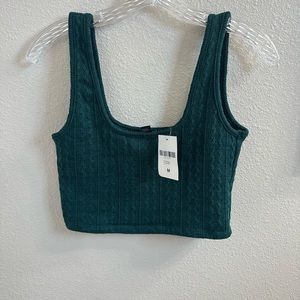 Cropped tank top